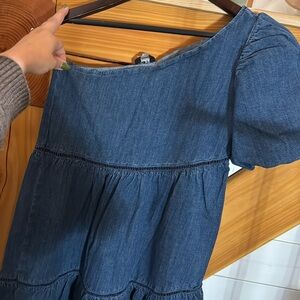 Denim Bebe dress
